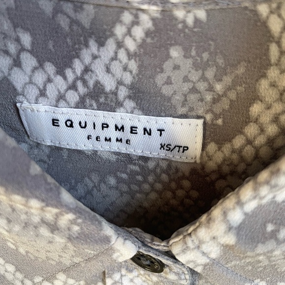 Equipment Brett Python Blouse - Picture 8 of 9